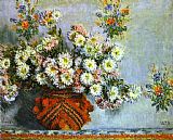 Chrysanthemums by Claude Monet